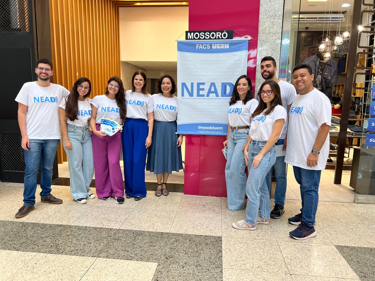 Equipe do NEADD presente no evento