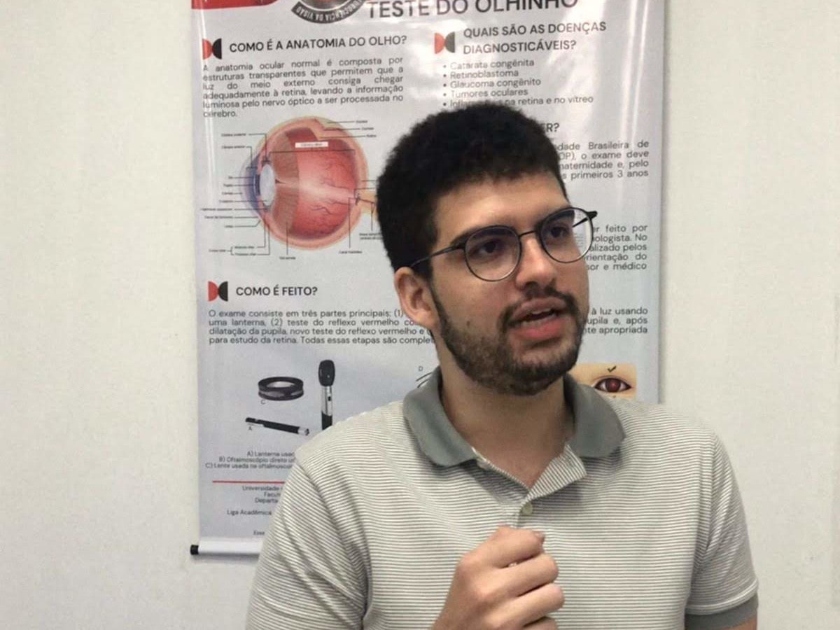 Apresentação no evento