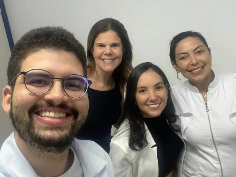 Equipe do NEADD no primeiro atendimento
