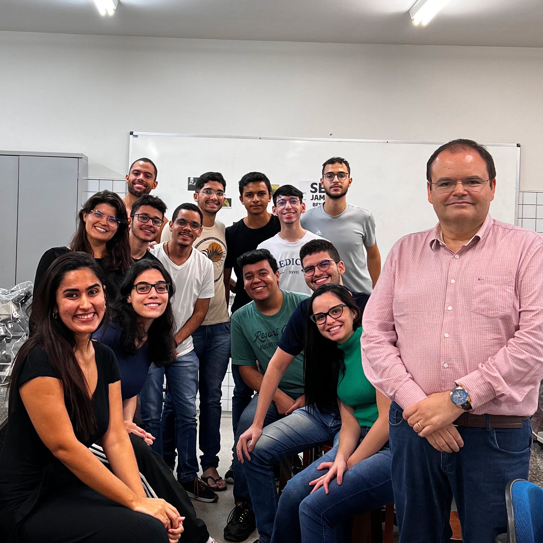 Equipe da LAMNVI após a reunião