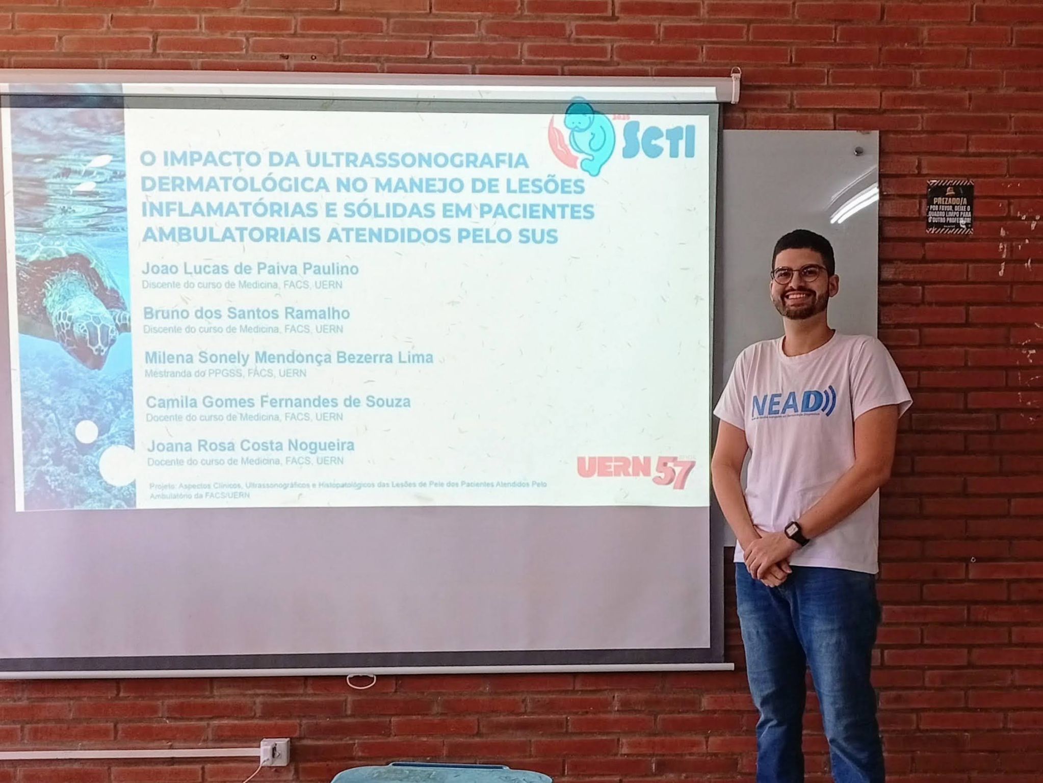 Apresentação durante o evento